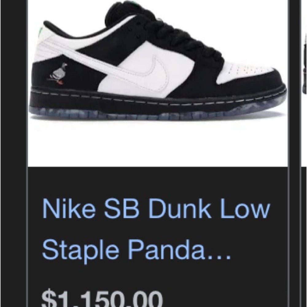 Nike SB Dunk Low Panda Pigeon